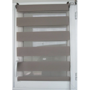 store enrouleur lumière/nuit luance taupe 50x185cm - luance