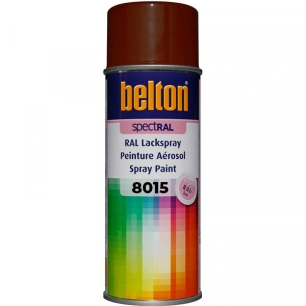 6 peinture belton spectral brillant ral 8015 marron 400ml - belton auto-k