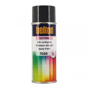 6 peinture belton spectral brillant ral 7024 gris graphite 400ml - belton auto-k