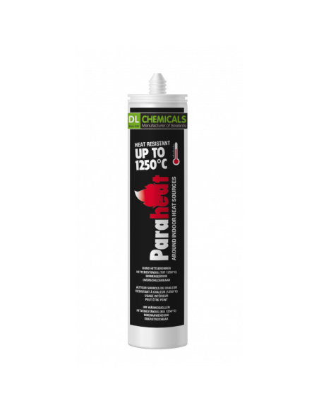 mastic dl chemicals paraheat réfractaire gris 310ml - dl chemical