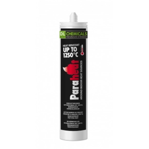 mastic dl chemicals paraheat réfractaire gris 310ml - dl chemical