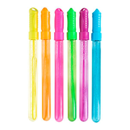 baguette à bulles avec liquide, couleurs assorties, 45 cm, 238 ml