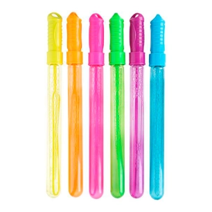 baguette à bulles avec liquide, couleurs assorties, 45 cm, 238 ml