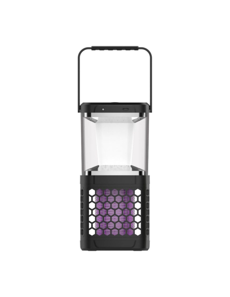 lanterne solaire rechargeable anti-moustiques 40 m² + lumière led