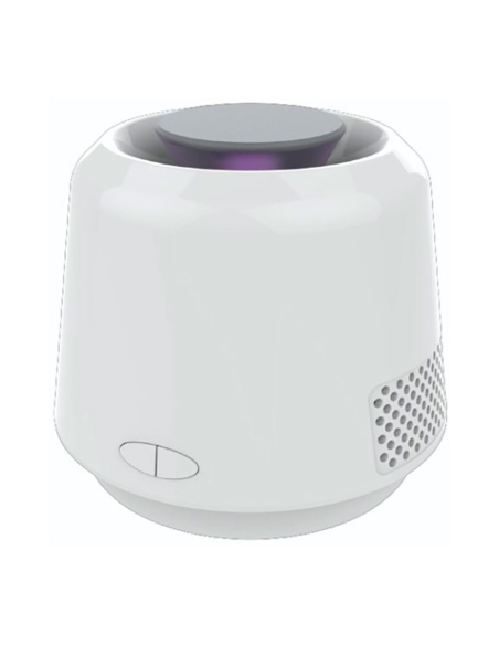 piège à moustiques 6 w, couverture 40 m² + point de lumière led, blanc