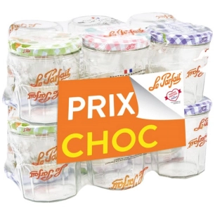 lot promo 12 confituriers 324ml le parfait - berlin packaging france