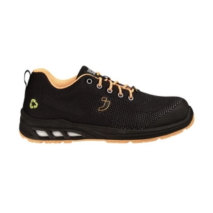 chaussures de sécurité ecofitz s1p noires oranges chaussures de sécurité ecofitz s1p noires oranges - vepro