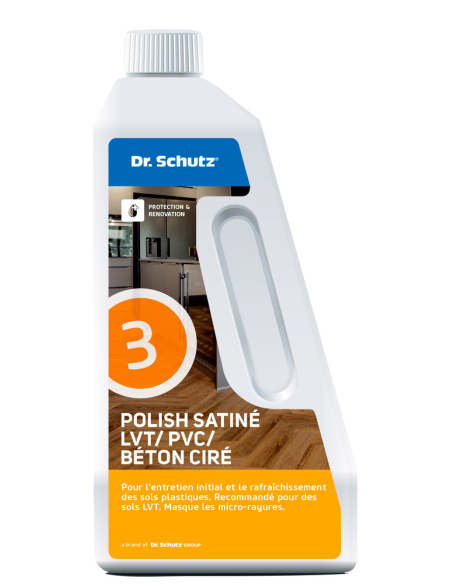 polish sols lvt / pvc satiné 0,75l polish sols lvt / pvc satiné 0,75l - dr schutz