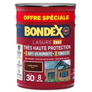 lasure 8 ans très haute protection satiné bidon 5l +20% gratuit lasure 8 ans très haute protection satiné bidon 5l +20% gratuit 