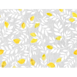 nappe tissu enduit 20 m x 140 cm petit citron nappe tissu enduit 20 m x 140 cm petit citron - access deco