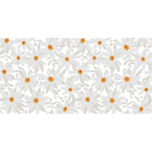 toile cirée déco fleurs des champs 140 cm x 20 m toile cirée déco fleurs des champs 140 cm x 20 m - access deco