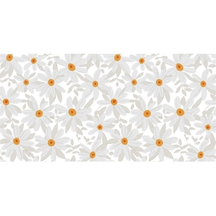 toile cirée déco fleurs des champs 140 cm x 20 m toile cirée déco fleurs des champs 140 cm x 20 m - access deco