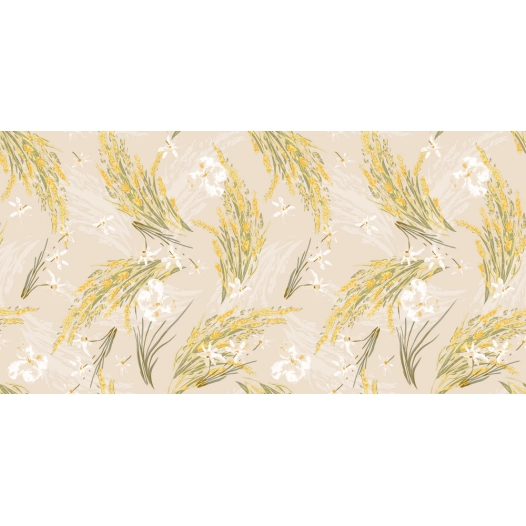 toile cirée déco vezelay beige 140 cm x 20 m toile cirée déco vezelay beige 140 cm x 20 m - access deco