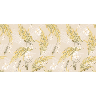 toile cirée déco vezelay beige 140 cm x 20 m toile cirée déco vezelay beige 140 cm x 20 m - access deco