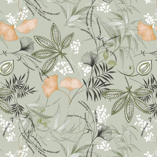 toile cirée déco sérénité vert 140 cm x 20 m toile cirée déco sérénité vert 140 cm x 20 m - access deco