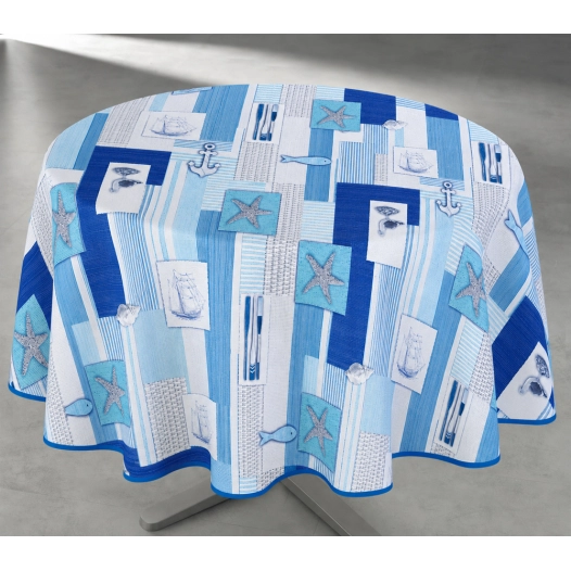nappe ronde polyester ø160 cm anglet sur cintre nappe ronde polyester ø160 cm anglet sur cintre - access deco