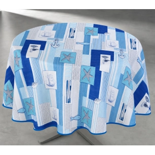 nappe ronde polyester ø160 cm anglet sur cintre nappe ronde polyester ø160 cm anglet sur cintre - access deco