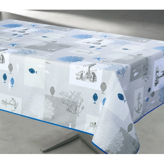 nappe polyester 140 x 240 cm atlantide sur cintre nappe polyester 140 x 240 cm atlantide sur cintre - access deco