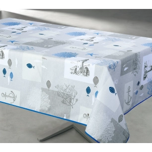 nappe polyester 140 x 240 cm atlantide sur cintre nappe polyester 140 x 240 cm atlantide sur cintre - access deco
