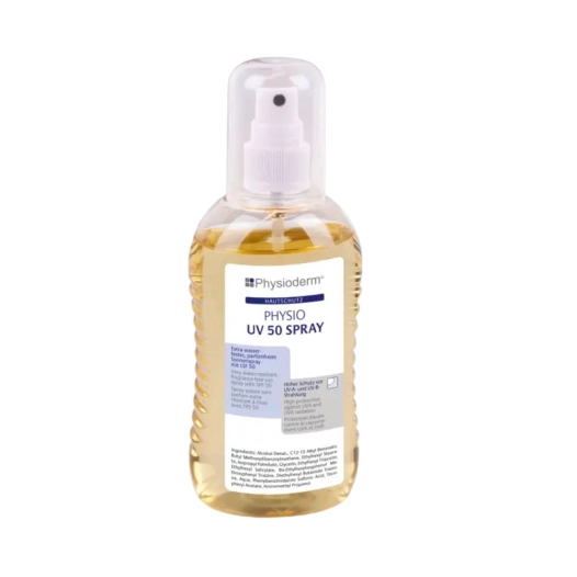 spray solaire physio uv 50 200 ml spray solaire physio uv 50 200 ml - physioderm