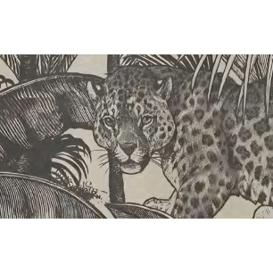 tapis velvet black and white leopard 45 x 75 cm tapis velvet black and white leopard 45 x 75 cm - mercury