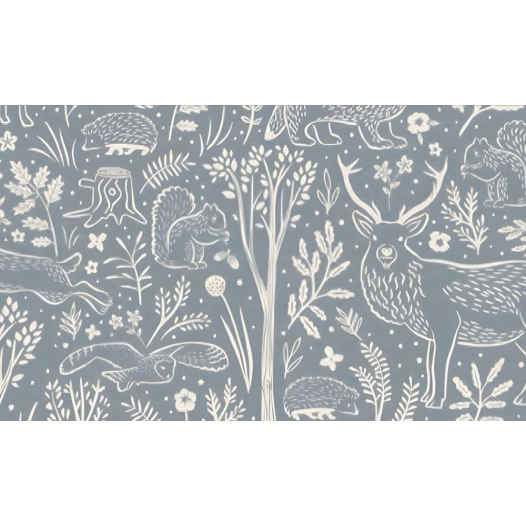 tapis velvet wildlife forest 45 x 75 cm tapis velvet wildlife forest 45 x 75 cm - mercury