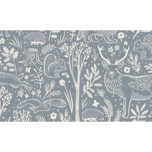 tapis velvet wildlife forest 45 x 75 cm tapis velvet wildlife forest 45 x 75 cm - mercury