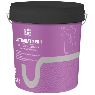 ultrabat enduit airless 2en1 en pâte 25 kg ultrabat enduit airless 2en1 en pâte 25 kg - ultrabat