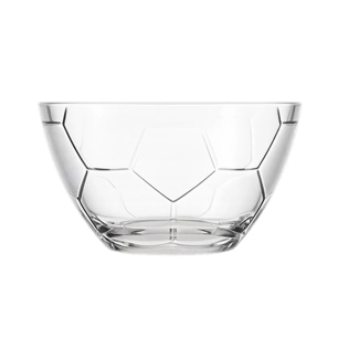 bol de football, en verre, ø14 cm