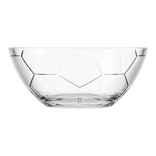 bol de football, en verre, ø25 cm