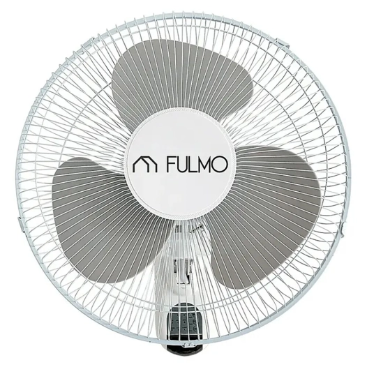 ventilateur mural poniente blanc avec télécommande 45 w, ø43 cm