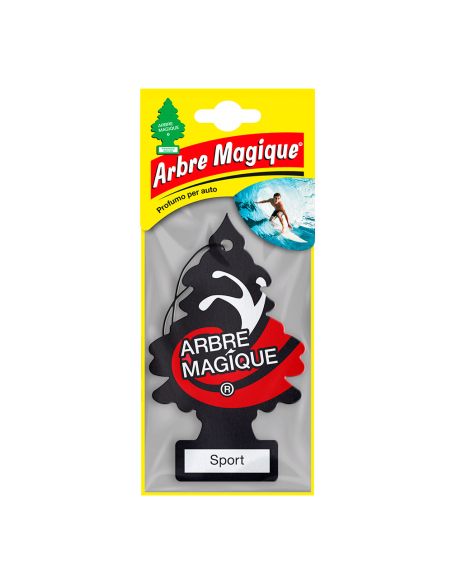 ARBRE MAGIQUE Sport Désodorisant voiture longue durée - ARBRE MAGIQUE