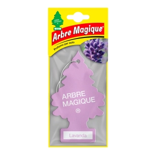 désodorisant pour voiture, modèle arbre, parfum lavande