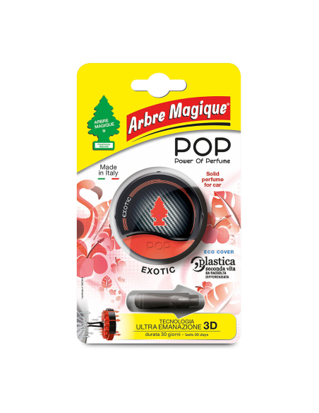 ARBRE MAGIQUE Pop Exotic Désodorisant voiture parfum exotique - ARBRE MAGIQUE