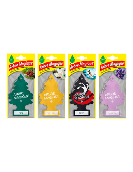 Désodorisants Voiture ARBRE MAGIQUE Parfums classiques longue durée pour voiture - ARBRE MAGIQUE