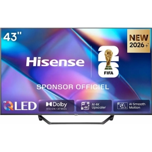 hisense tv qled 4k - 43a7s - hisense