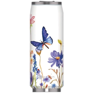 canette / can floral butterfly p. 500ml/16,5fl.oz - les artistes maxili