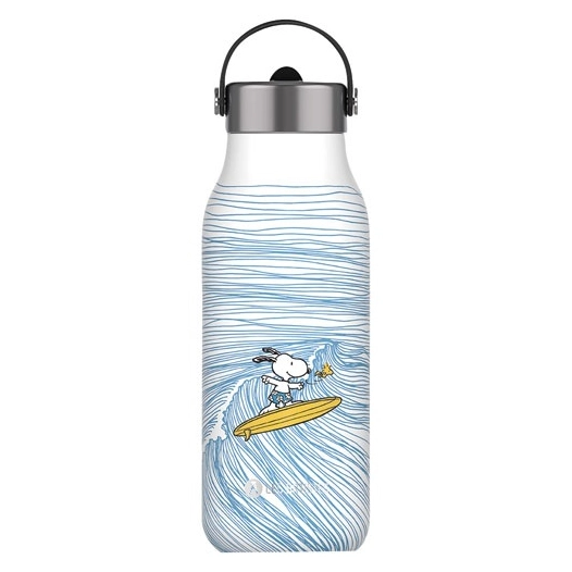 bouteille / bottle 2.0 surfing snoopy p. 1000ml/34fl.oz - les artistes maxili