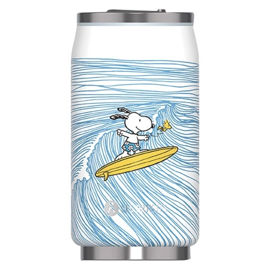 canette / can surfing snoopy p. 280ml/9,5fl.oz - les artistes maxili
