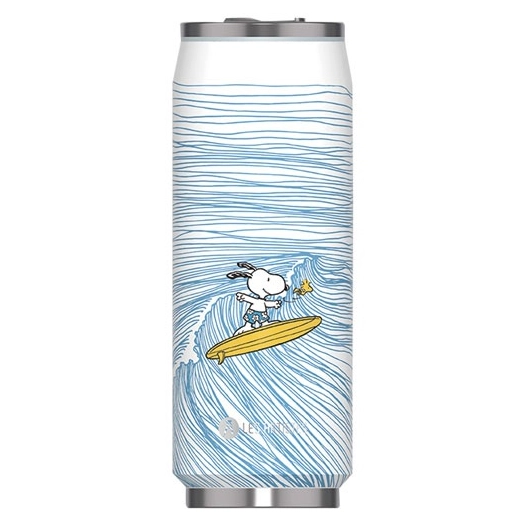 canette / can surfing snoopy p. 500ml/16,5fl.oz - les artistes maxili