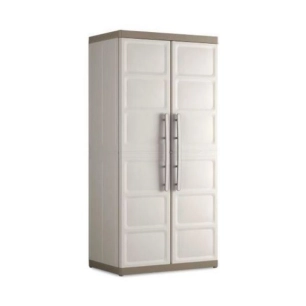 Armoire Haute Excellence 4 Tablettes Rangement polyvalent robuste et modulable - Générique