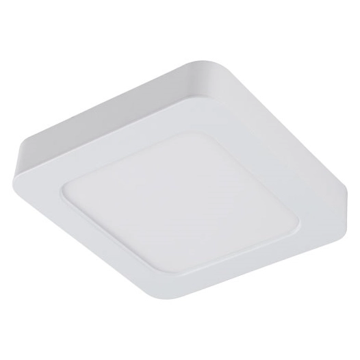 plafonnier led vigo carrã© 12w 720 lm blanc chaud 3000k - eltra