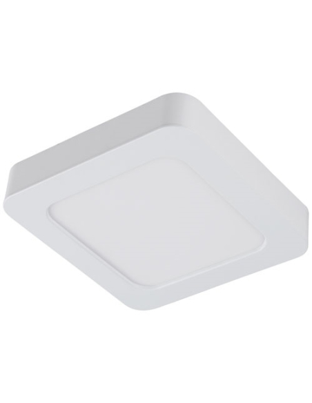 plafonnier led vigo carrã© 12w 720 lm blanc chaud 3000k - eltra