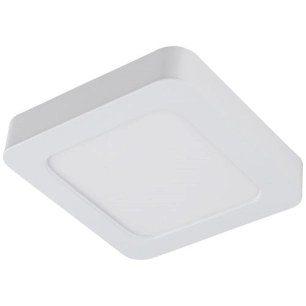 plafonnier led vigo carrã© 12w 720 lm blanc chaud 3000k - eltra