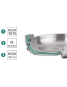 trichef poele inox 30cm - lacor france