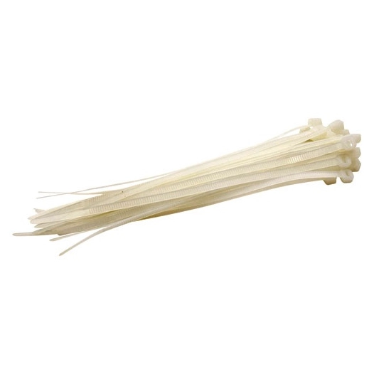 colliers de serrage 200x48 mm blanc - dofin