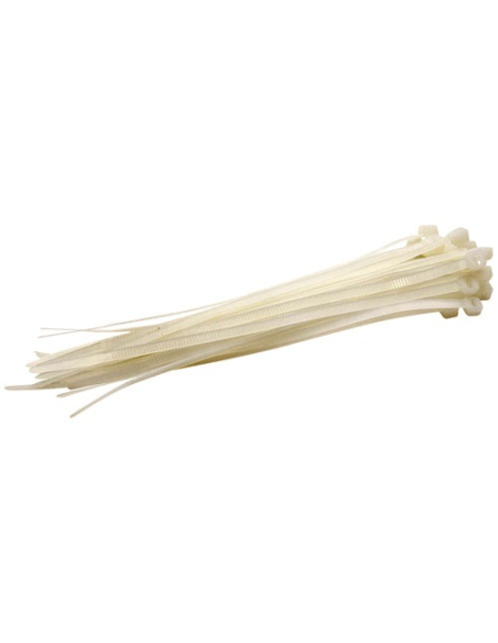 colliers de serrage 200x48 mm blanc - dofin