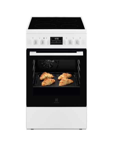 electrolux cuisinière vitrocéramique lkr524292w - electrolux