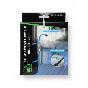 Brumisateur Extérieur de Terrasse flexible - Kit Rafraîchissant 2 buses - RAIN IRRIGATION