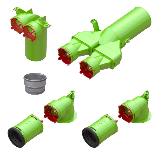 kit simple-flux horizontal